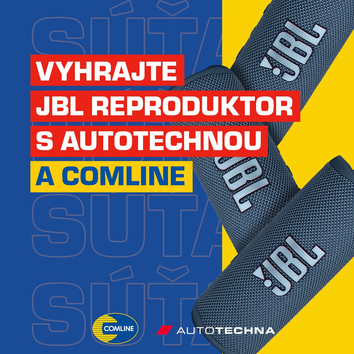 Súťaž o 3× JBL FLIP 6 Bluetooth reproduktor