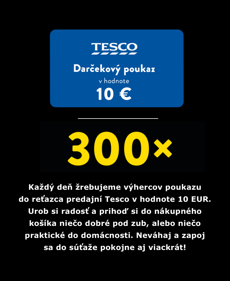 HELLMANN&#8217;S SÚŤAŽ BLACK FRIDAY TESCO