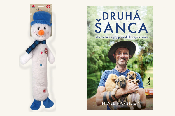 Súťaž o pískaciu hračku z predajne Superzoo a knihu Dru