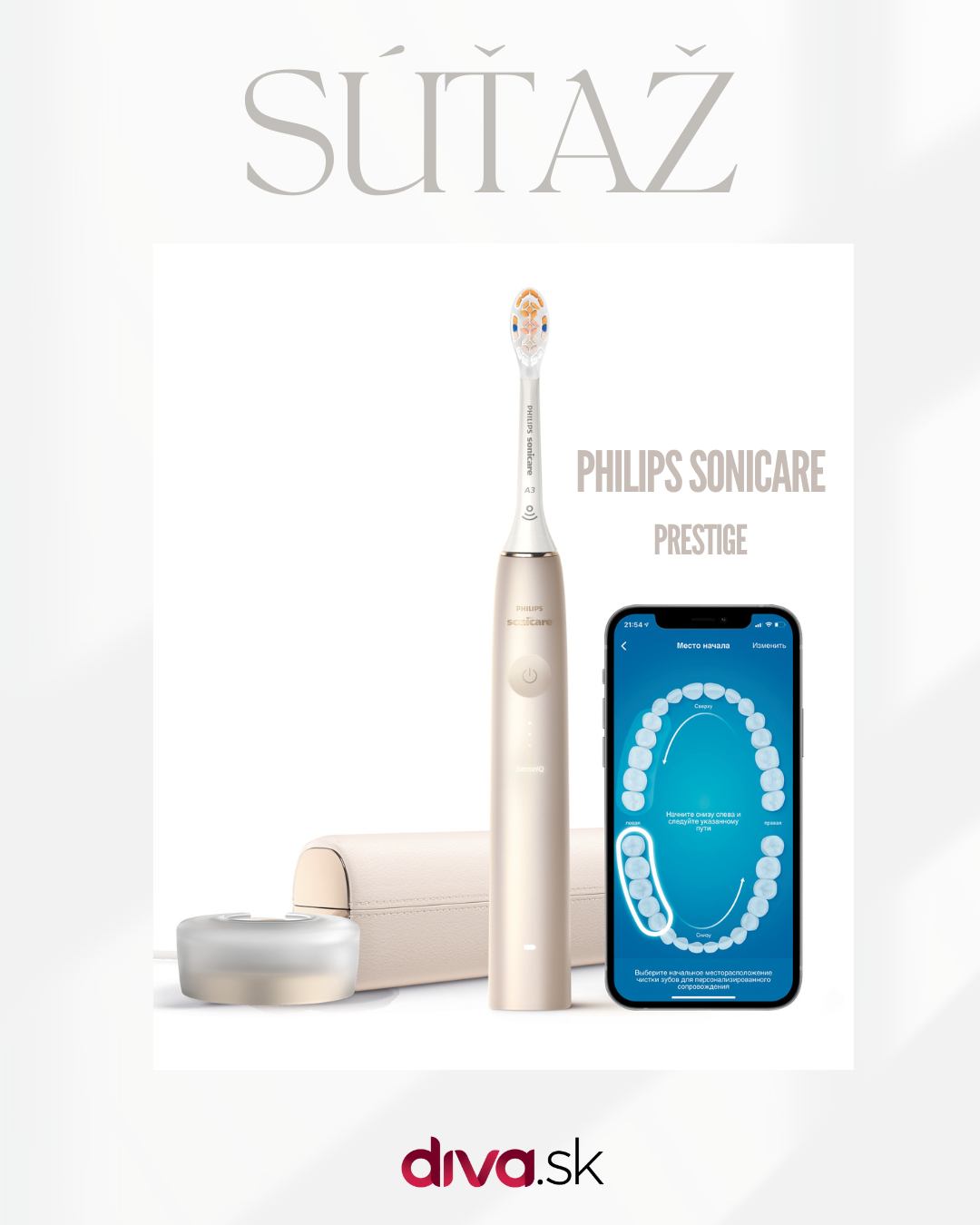 Súťaž o Philips Sonicare Prestige