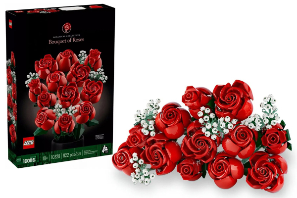 Súťaž o LEGO® Icons Kytica ruží
