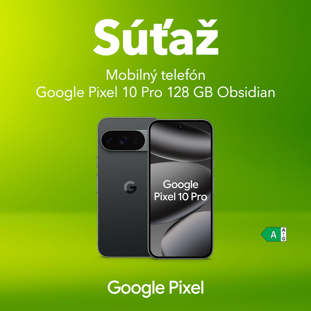 Súťaž o mobilný telefón Google Pixel 10 Pro 128 GB Obsi