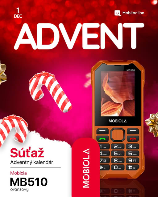 Adventný kalendár 2025 od Mobilonline.sk