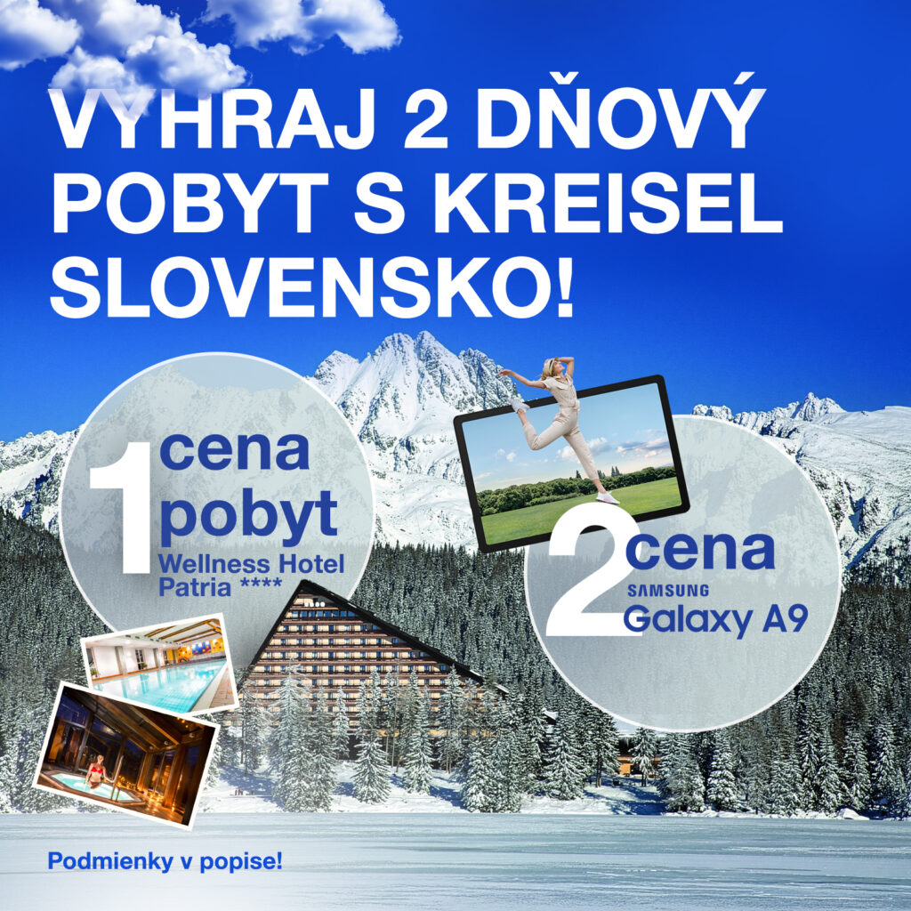 Súťaž o wellness pobyt v Tatrách alebo tablet Samsung G