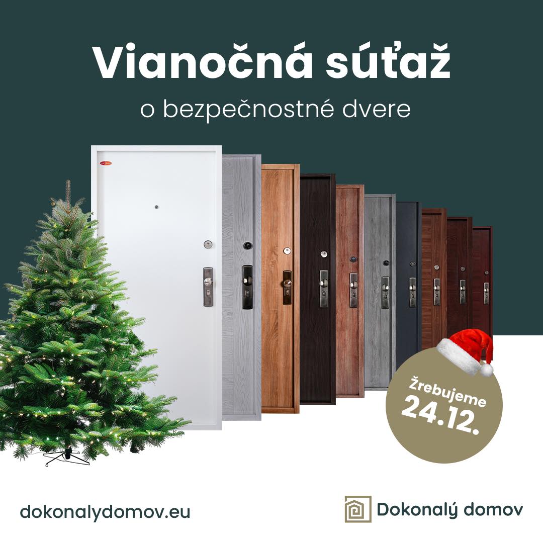 Vianočná súťaž o bezpečnostné dvere HiSec