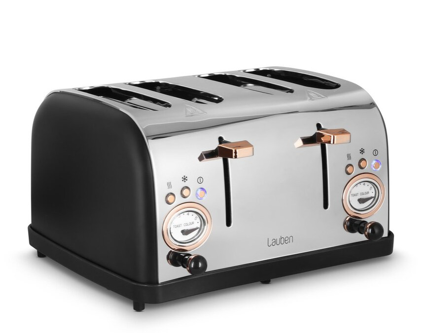 Súťaž o hriankovač LAUBEN 4 SLICE TOASTER 1500BC