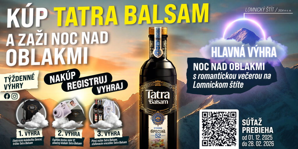 Vyhraj Noc nad oblakmi s romantickou večerou na Lomnick