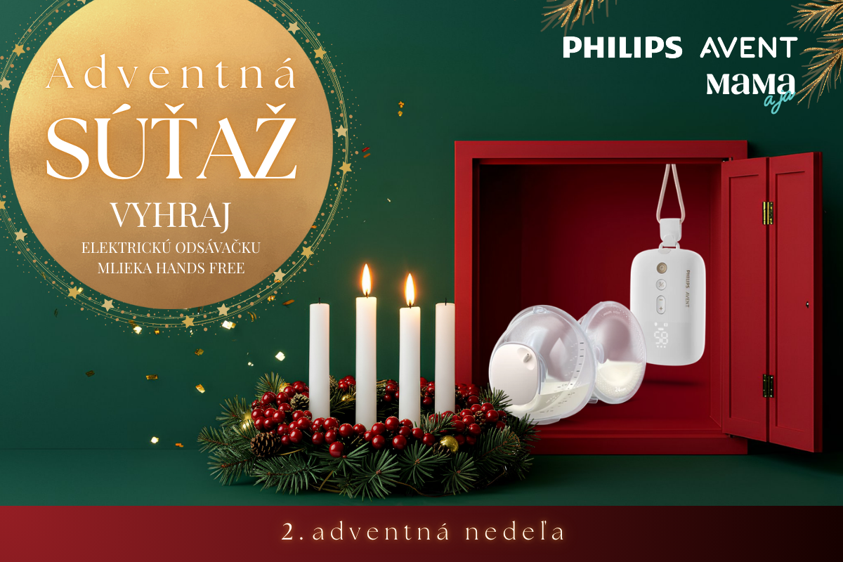 2. adventná súťaž: Vyhrajte elektrickú hands-free odsáv