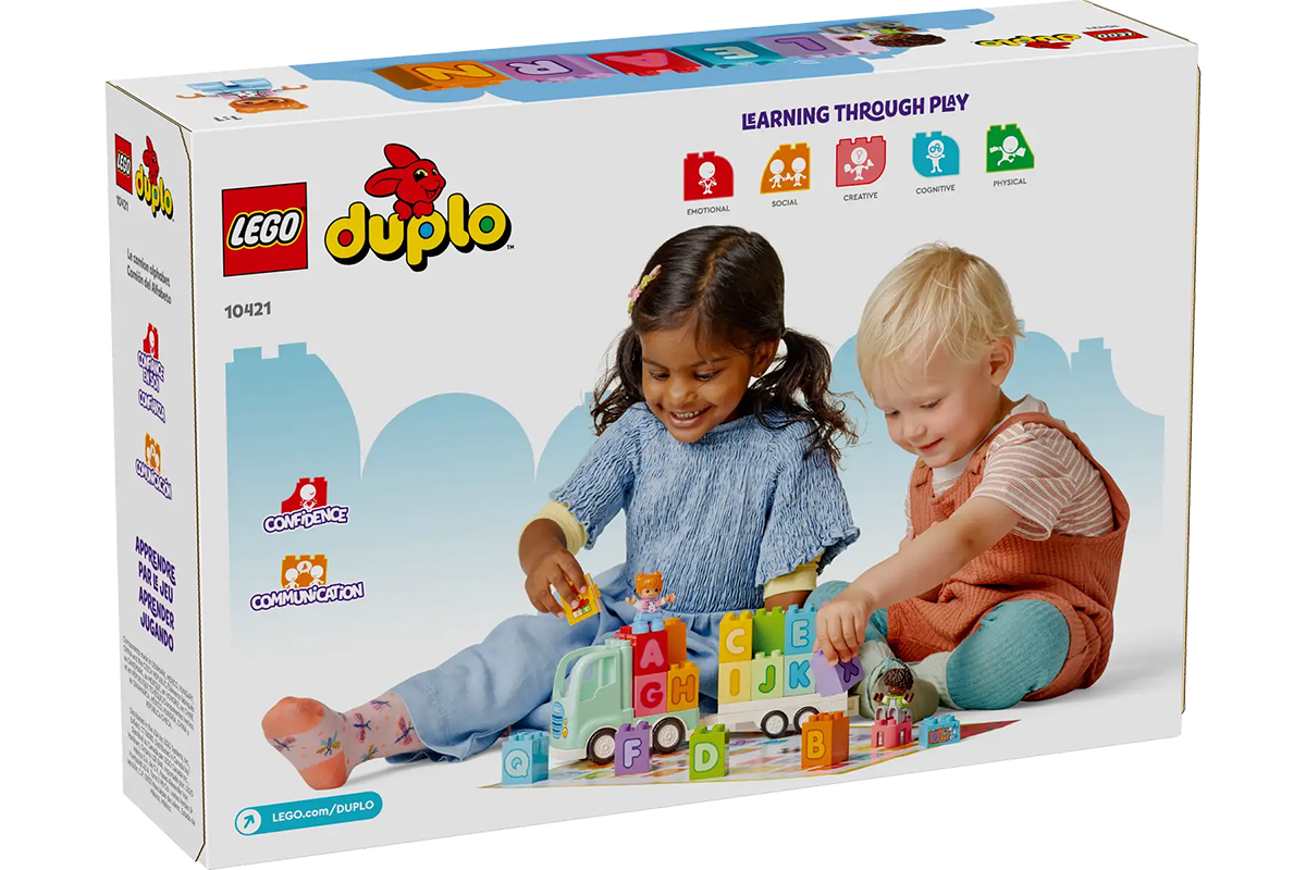 Vyhrajte stavebnicu LEGO® DUPLO® Nákladiak s abecedou