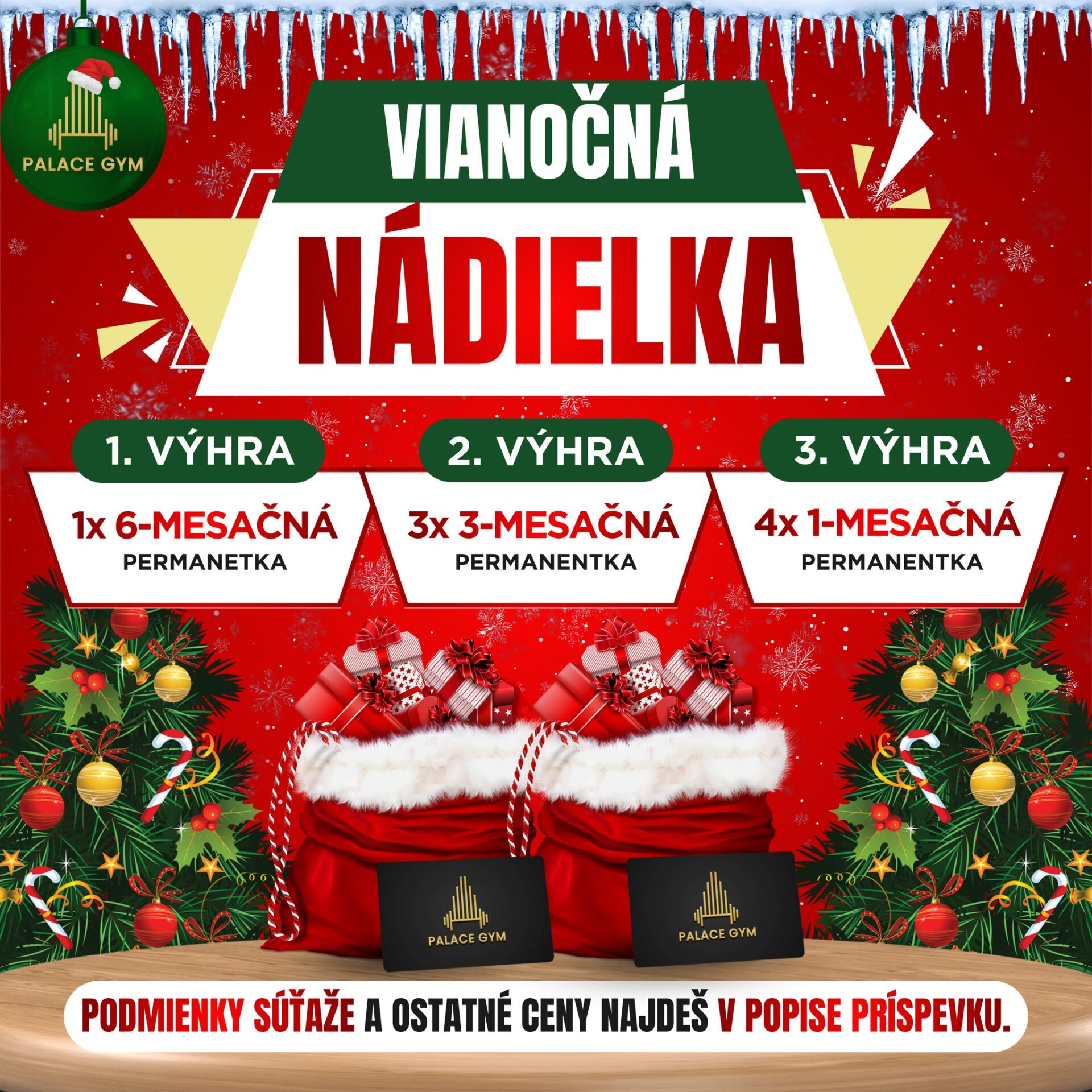 Vianočná nádielka v celkovej hodnote viac ako 700€ v Pa