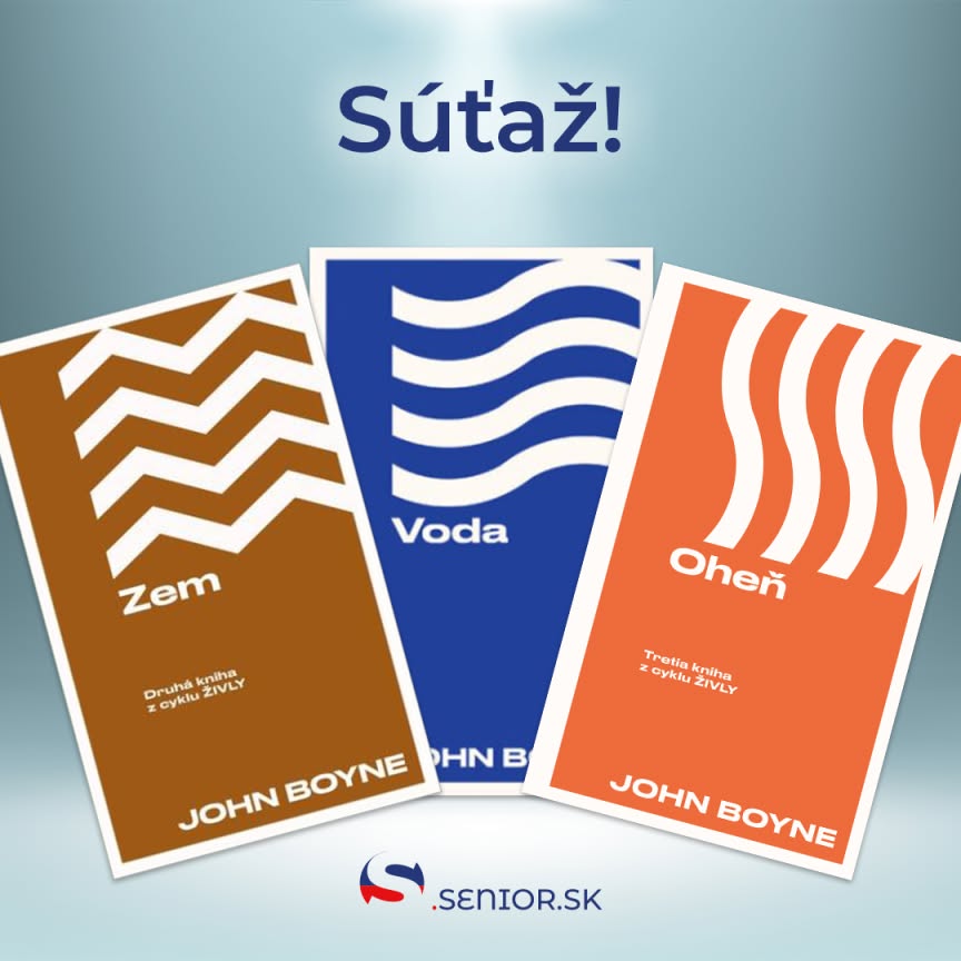 Súťaž o pútavú trilógiu Živly od Írskeho prozaika Johna