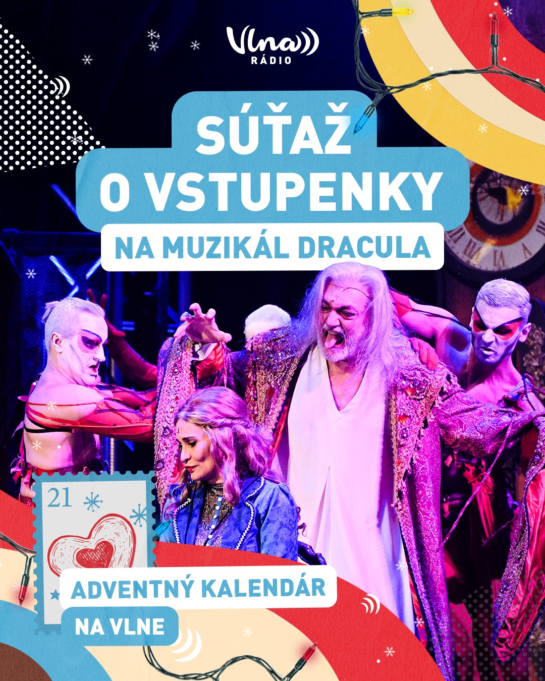 Vyhrajte 2 vstupenky na muzikál DRACULA 30 ROKOV