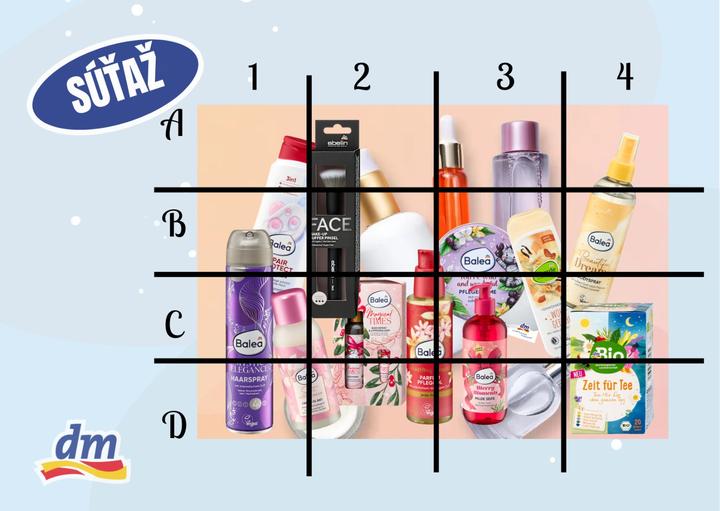 Online súťaž o darčekovú kartu #dm