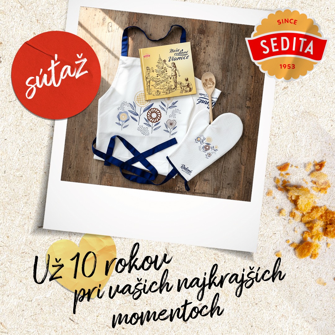 Súťaž o 6 balíčkov merchu Rodinné oblátky