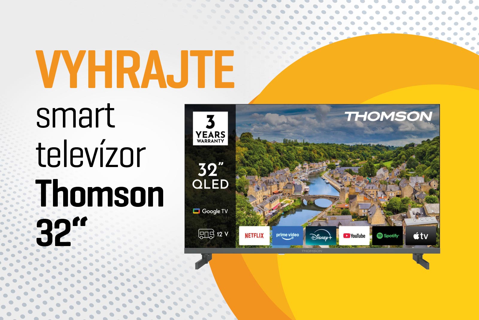 Vyhrajte inteligentný televízor Thomson