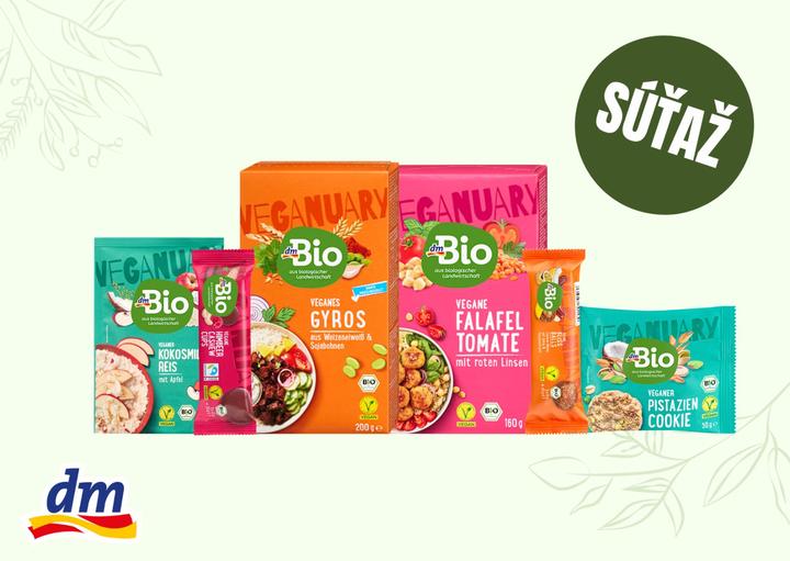 Súťaž o 3 balíčkov dobrôt spojených s veganuárom