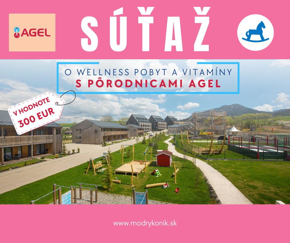Súťaž o wellness pobyt a vitamíny s pôrodnicami AGEL