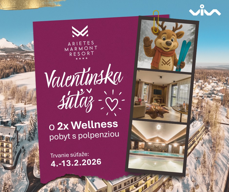 Valentínska súťaž o rozprávkový pobyt v ARIETES MARMONT