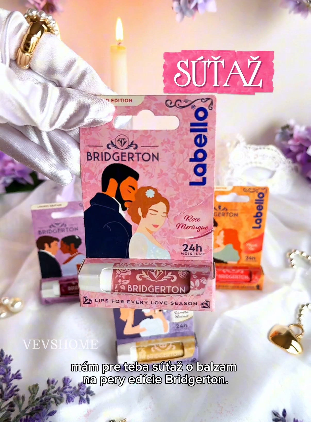 Vyhraj BRIDGERTON balzam na pery