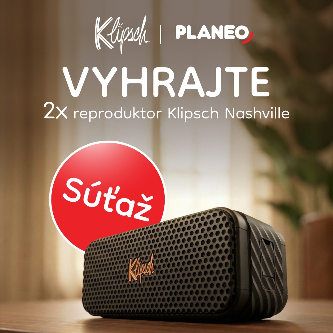 Súťaž o 2x prenosný reproduktor Klipsch Nashville
