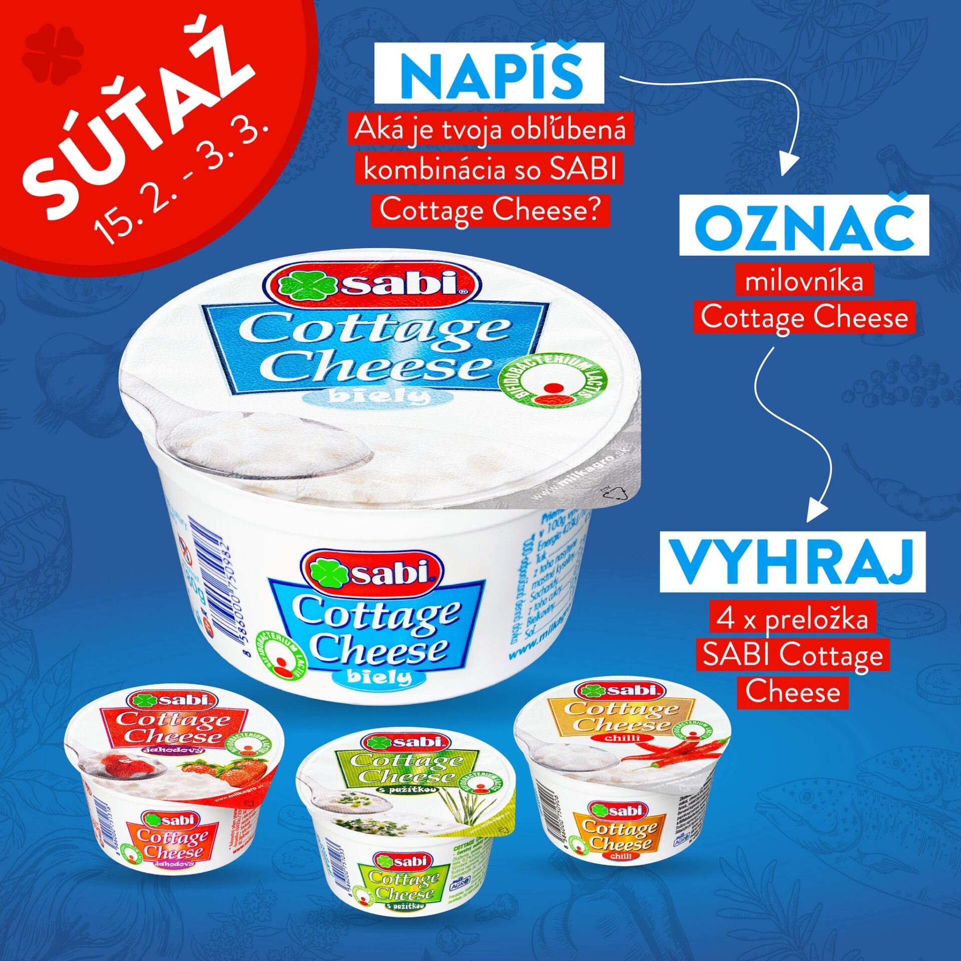 Súťaž Cottage Cheese