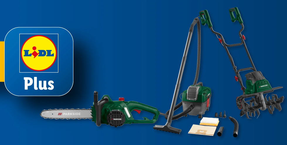 Vyhraj s Lidl Plus produkty Parkside