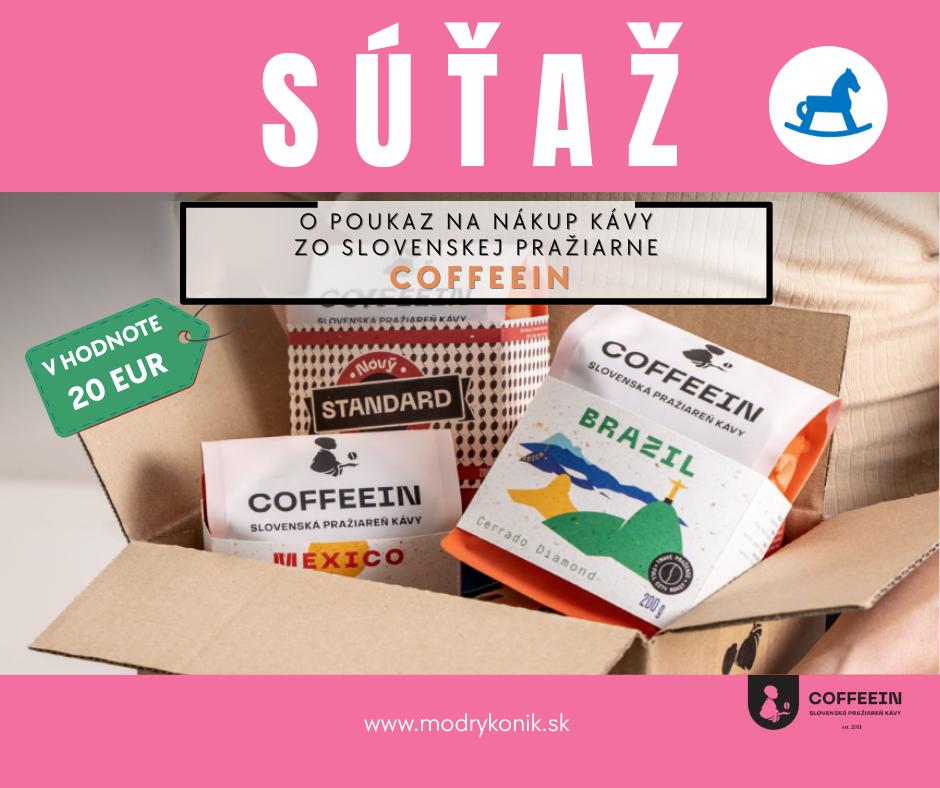 Súťaž o poukaz na online nákup kávy v hodnote 20 EUR