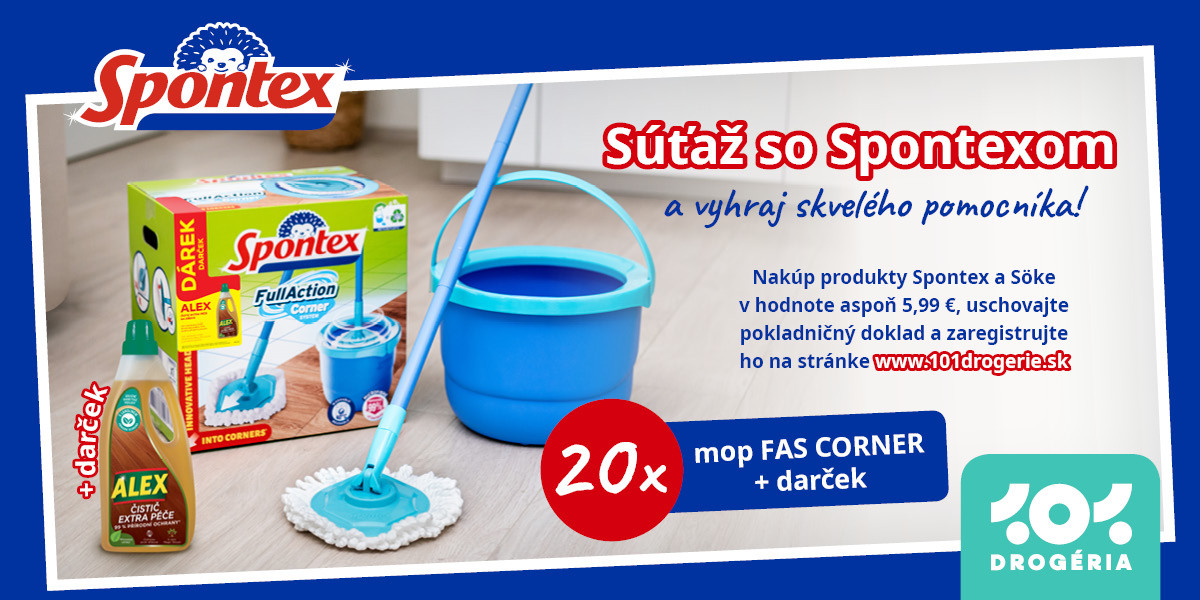 Vyhrajte jeden z 20 mopov FAS Corner s darčekom!