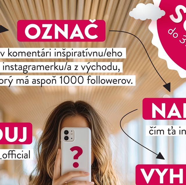 NECHAJTE ZAŽIARIŤ IG TVORCU A VYHRAJTE