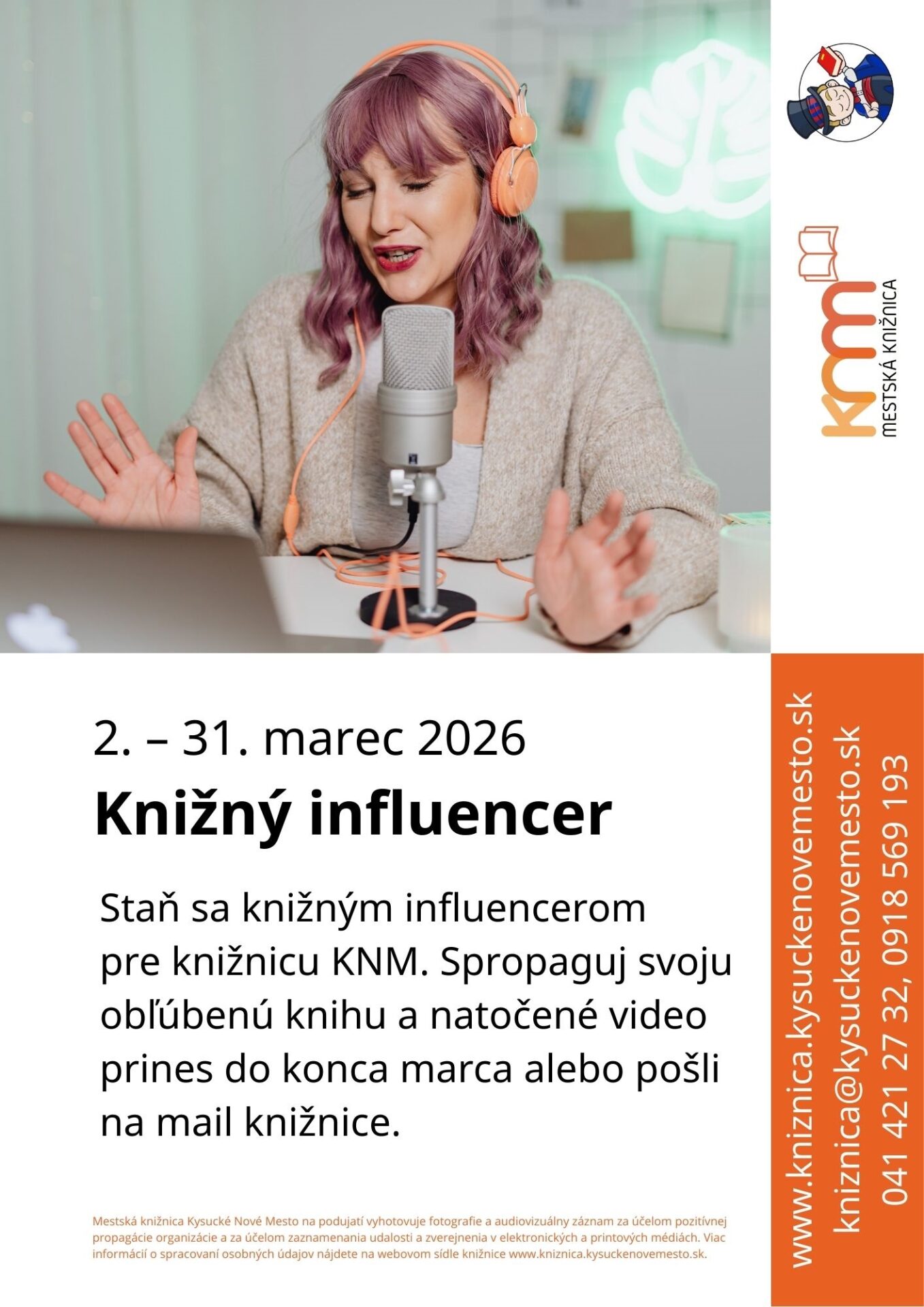 Knižný influencer 2026