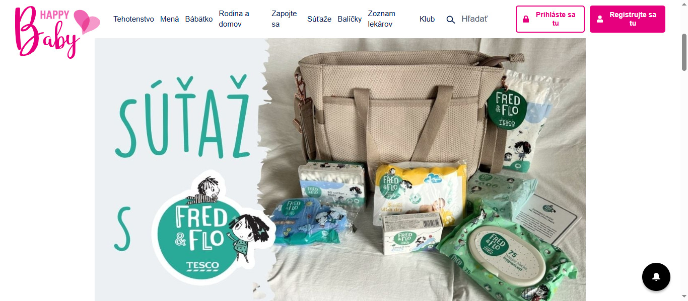 Vyhrajte prebaľovaciu tašku plnú produktov Fred&Fl