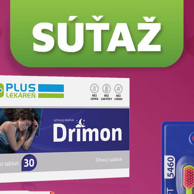 Vyhraj skvelé produkty značky PLUS Lekáreň