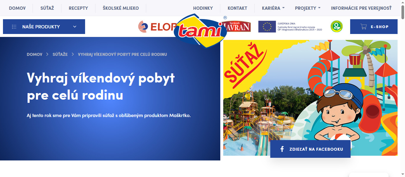 Maškrtko Thermalpark Nitrava Vyhraj pobyt