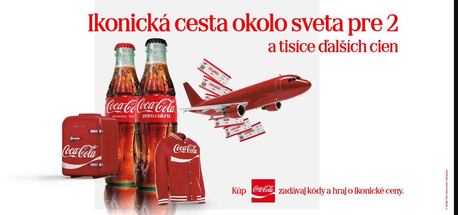 Coca-Cola súťaž o ikonické ceny
