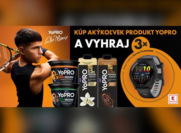 Danone súťaže | Vyhraj hodinky Garmin!