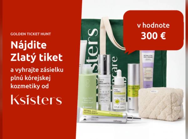 Golden Ticket Hunt: sledujte notifikácie z appky Packeta, nájdite Zlatý tiket a vyhrajte darček v hodnote viac ako 300 €