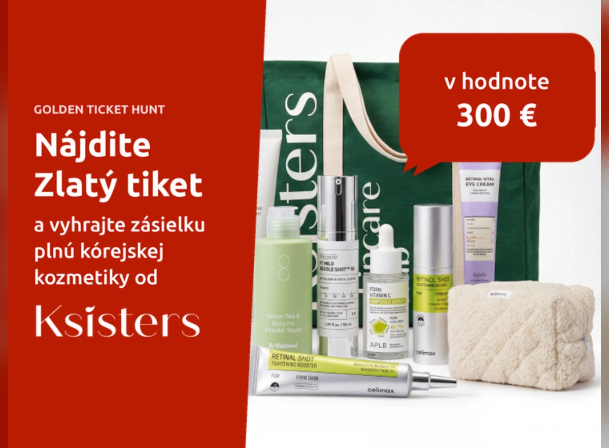 Golden Ticket Hunt: sledujte notifikácie z appky Packeta, nájdite Zlatý tiket a vyhrajte darček v hodnote viac ako 300 €