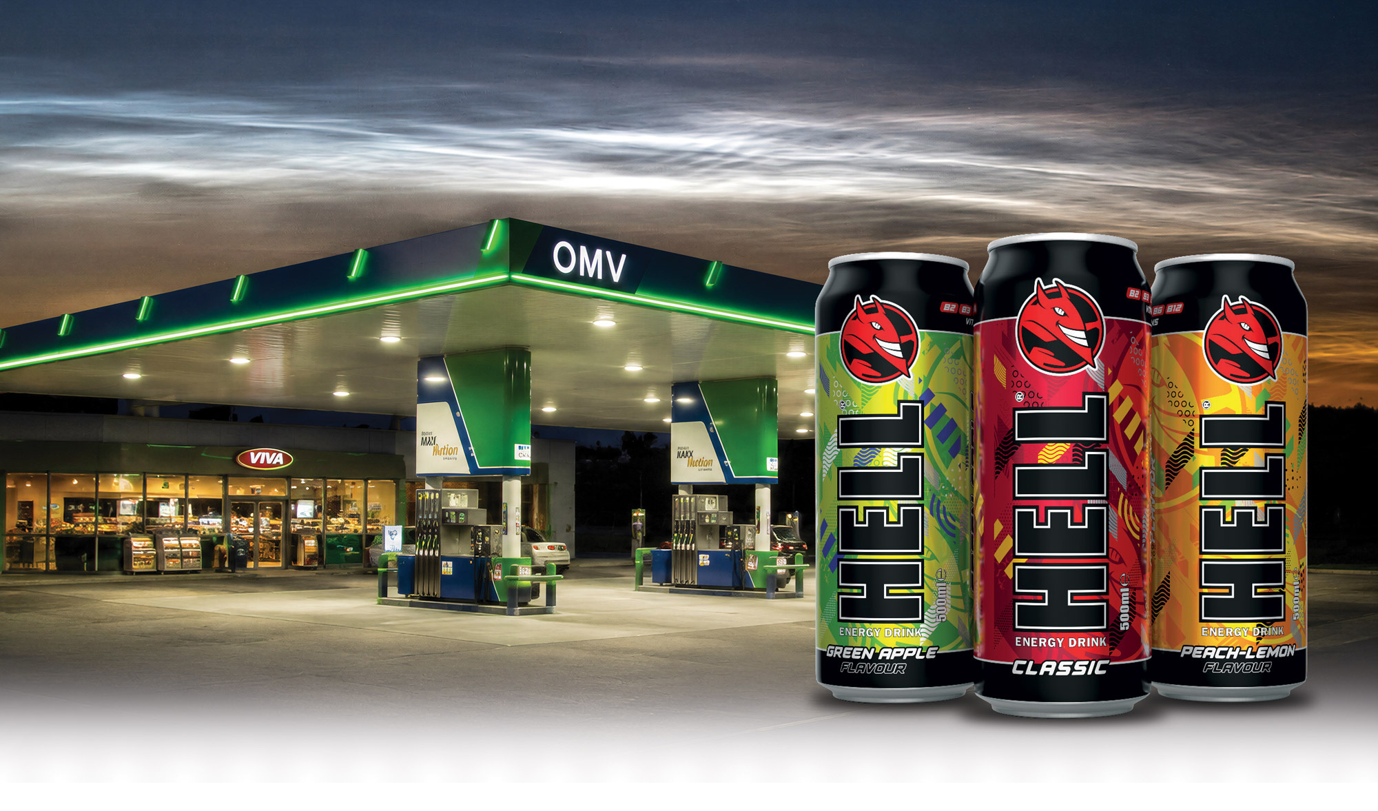 HELL Energy Drink | Súťaž OMV