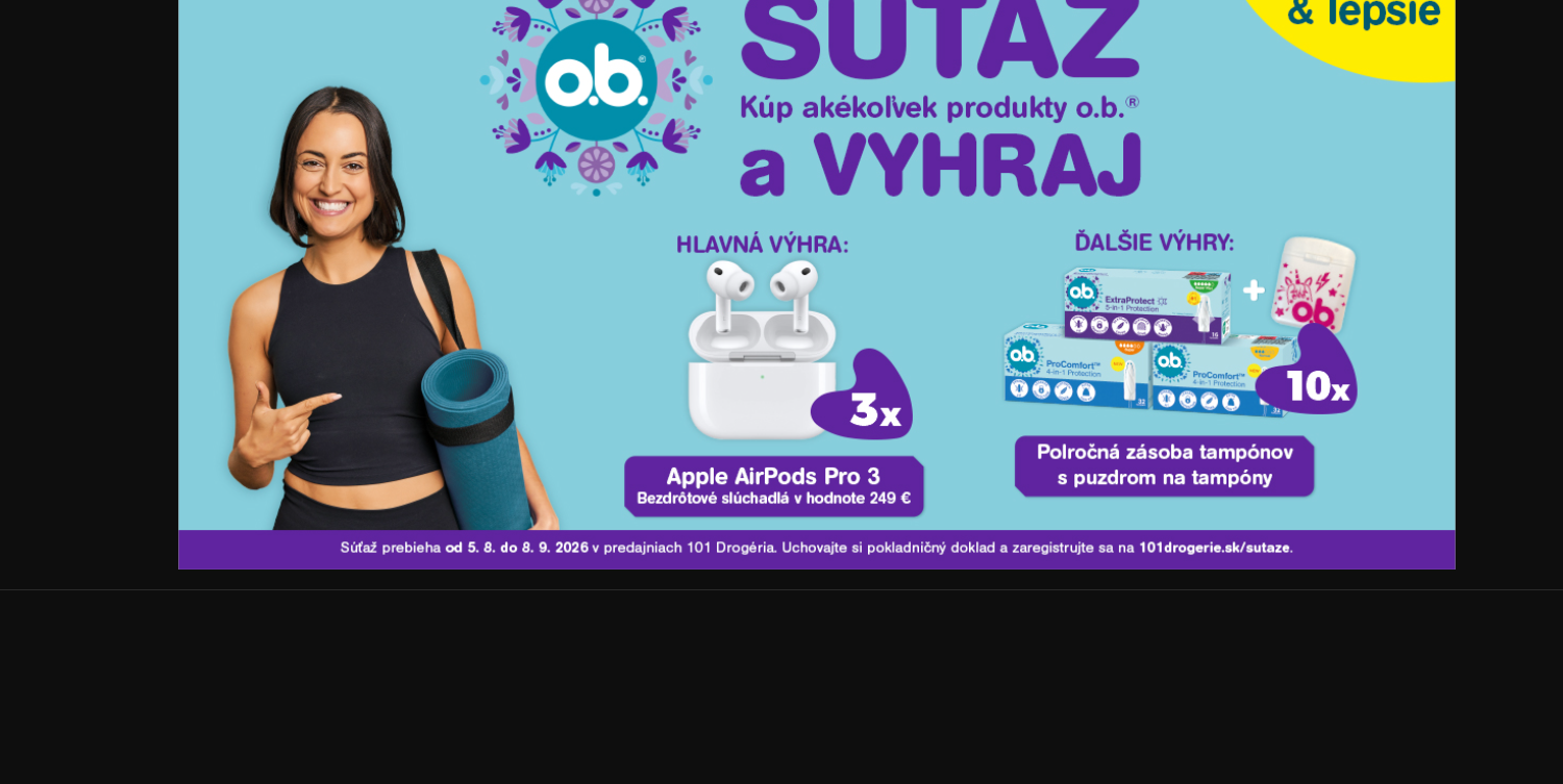 Letná súťaž s o.b.® – pohodlie, ochrana a skvelé výhry!