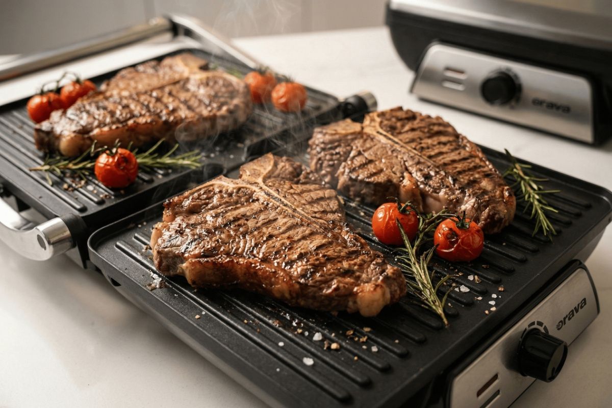 Milujete grilovačky? Súťažte o elektrický gril ORAVA Grillchef-4 v hodnote 54 eur!