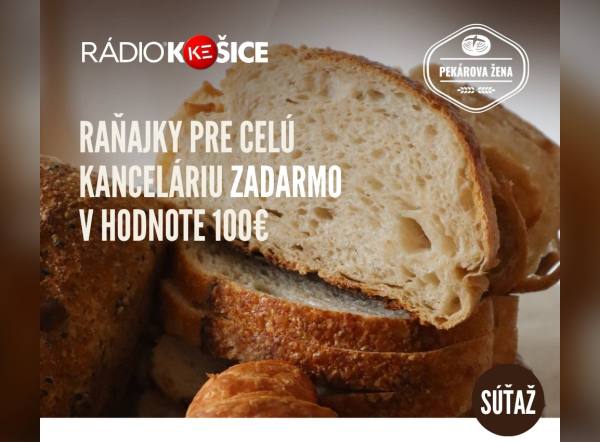 Raňajky s Pekárovou ženou a Rádiom Košice