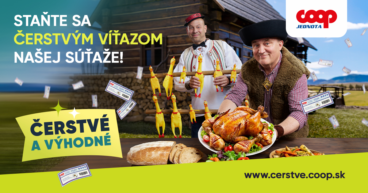Staňte sa čerstvým víťazom našej súťaže!