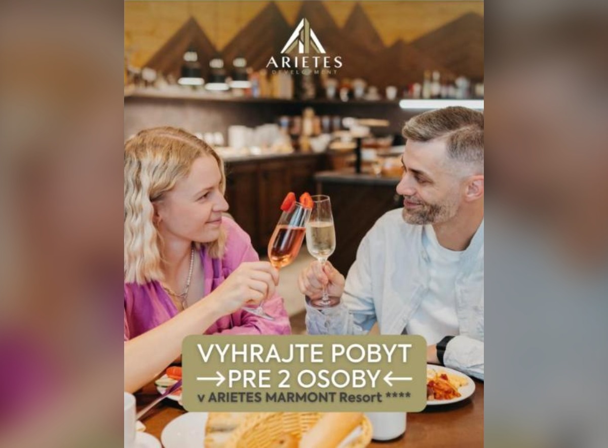 SÚŤAŽ Arietes Development: vyhrajte pobyt pre 2 osoby v ARIETES MARMONT Resort**** (1 výherca)