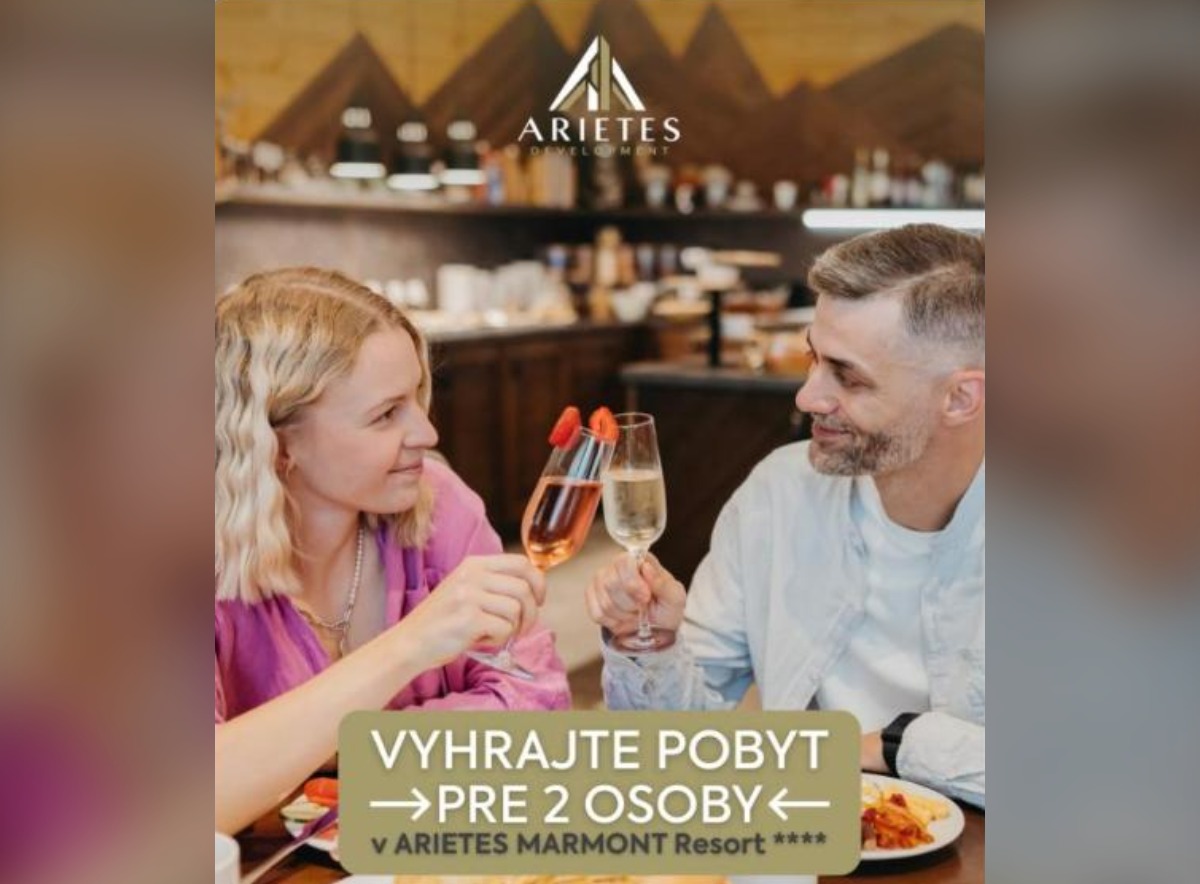 SÚŤAŽ ARIETES: vyhrajte pobyt pre 2 osoby v ARIETES MARMONT Resort**** vo Vysokých Tatrách (1 výherca)