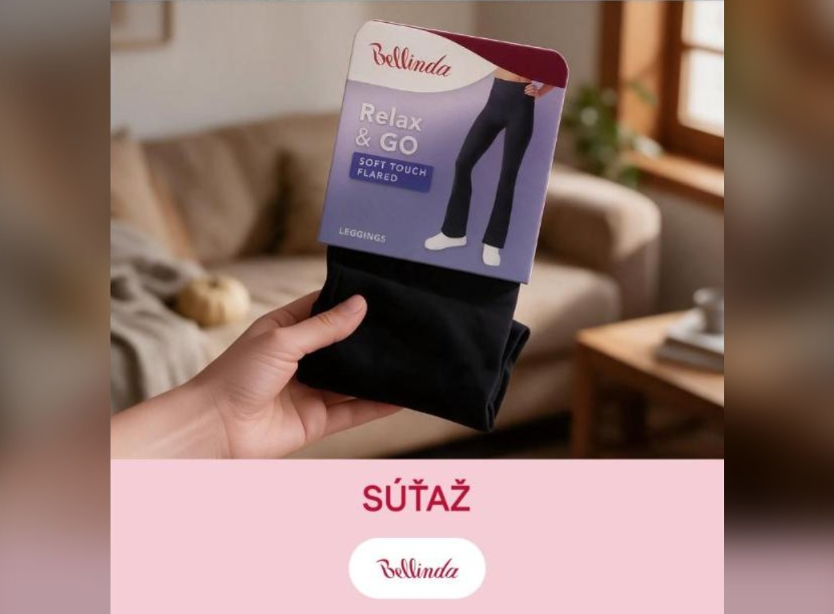 SÚŤAŽ Bellinda: vyhrajte zvonové legíny Relax & Go (1 výherca)