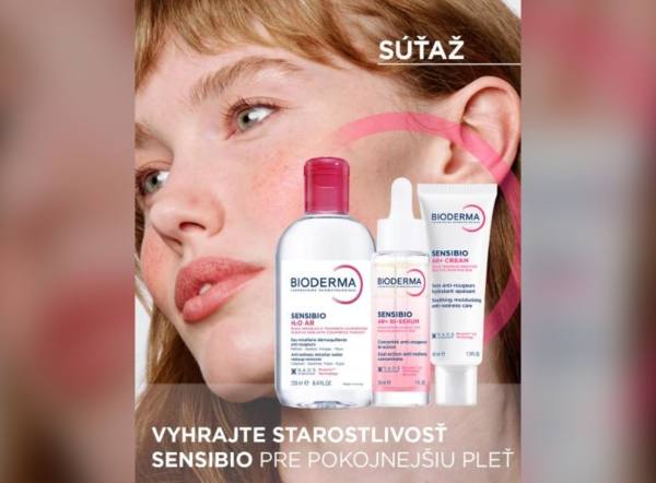 SÚŤAŽ BIODERMA na Instagrame: vyhrajte balíček Sensibio (2 výhercovia)