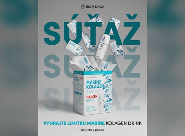 SÚŤAŽ Biomedica: vyhrajte Marine Kolagen Drink v limitovanej edícii (2 výhercovia)