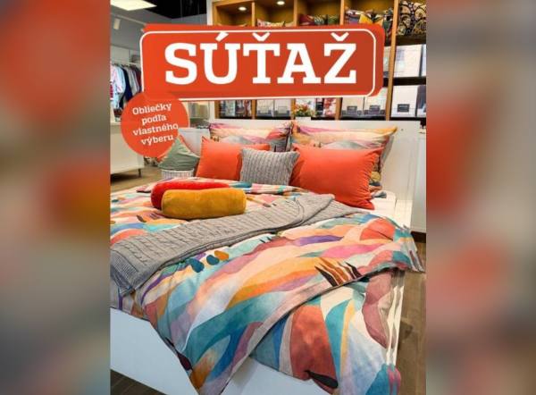 SÚŤAŽ Bory Mall: vyhrajte obliečky SCANquilt podľa vlastného výberu