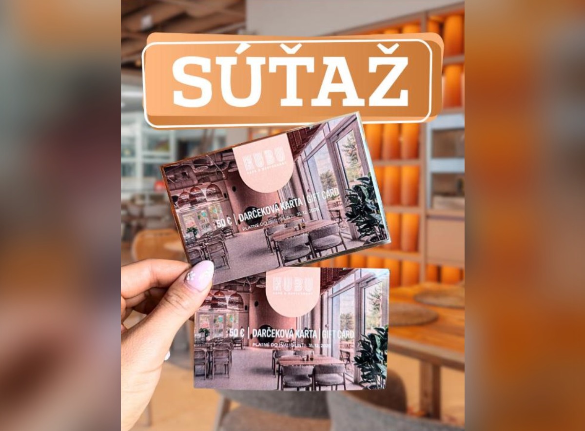 SÚŤAŽ Bory Mall: vyhrajte poukážku 50 € do reštaurácie Kubu (2 výhercovia)