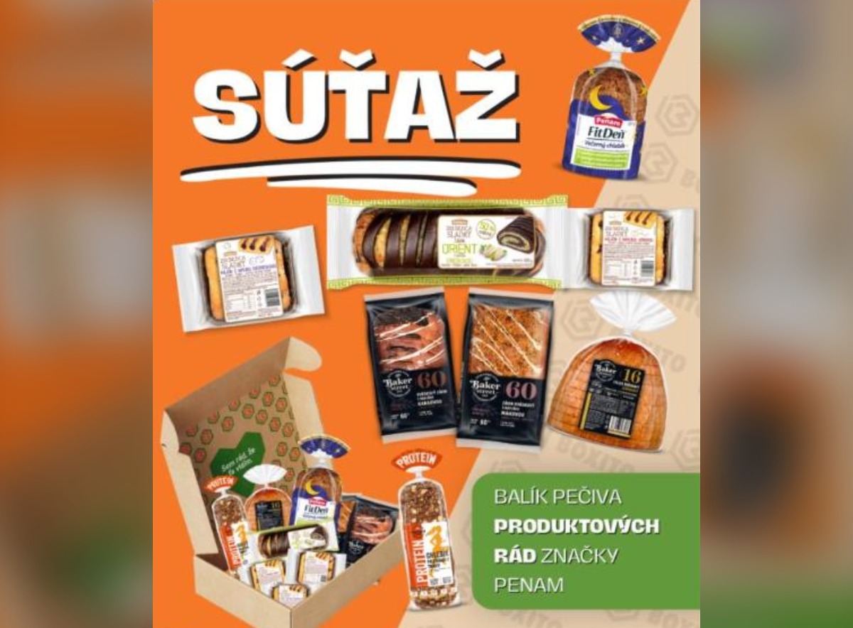 SÚŤAŽ BOXITO × PENAM: vyhrajte balík pečiva PENAM (3 výhercovia)